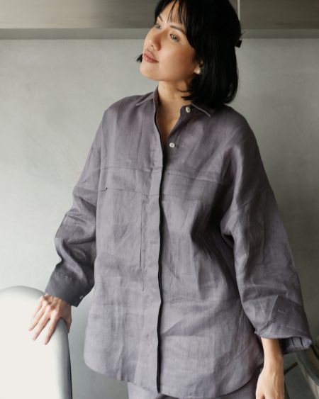 SHIBUI - Big Pocket Linen Shirt