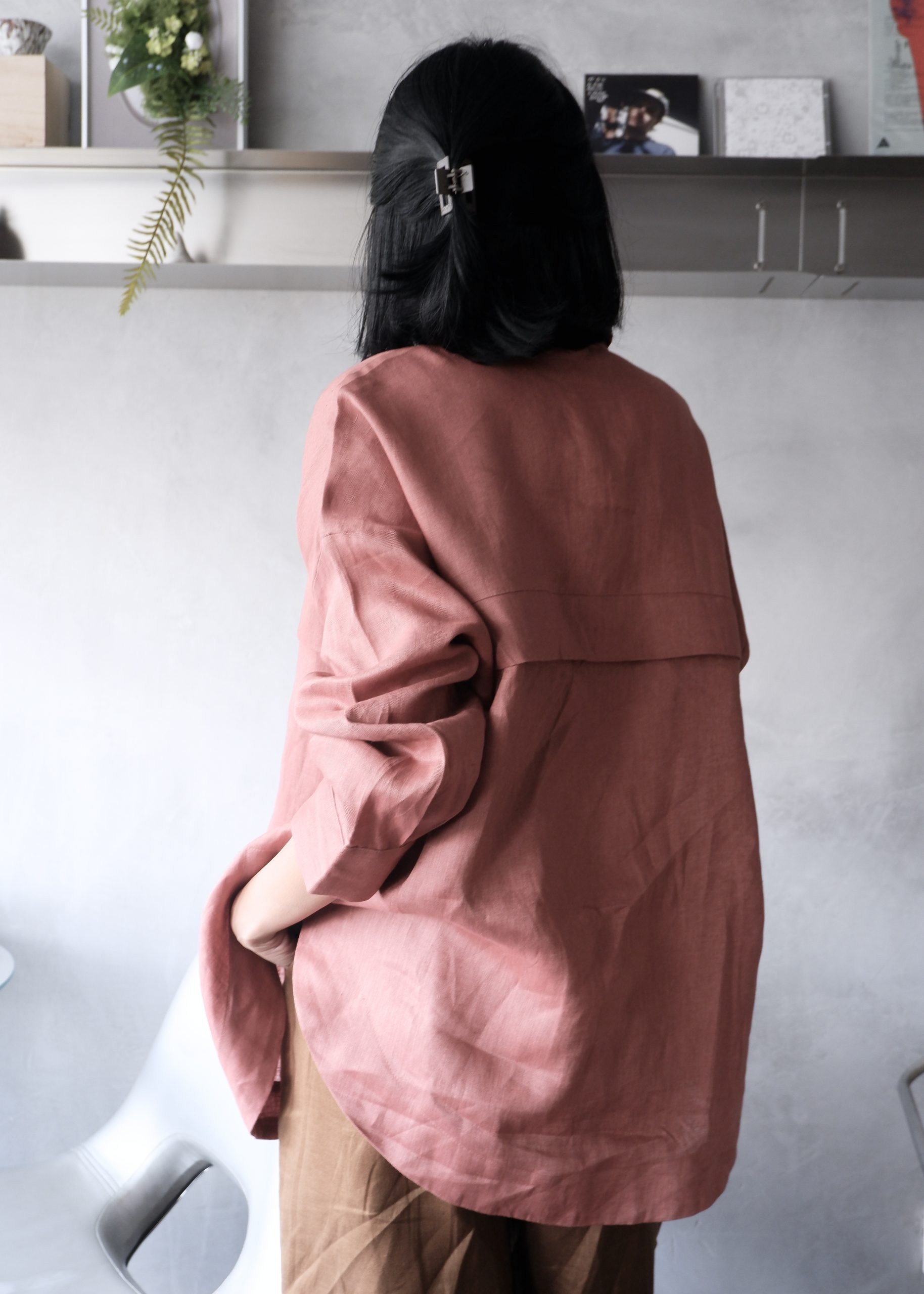 SHIBUI - Big Pocket Linen Shirt - Image 10