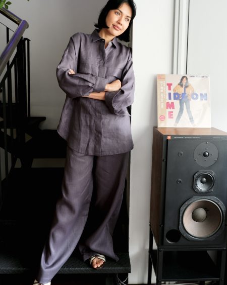 SHIZUKA - High Waisted Linen Pants