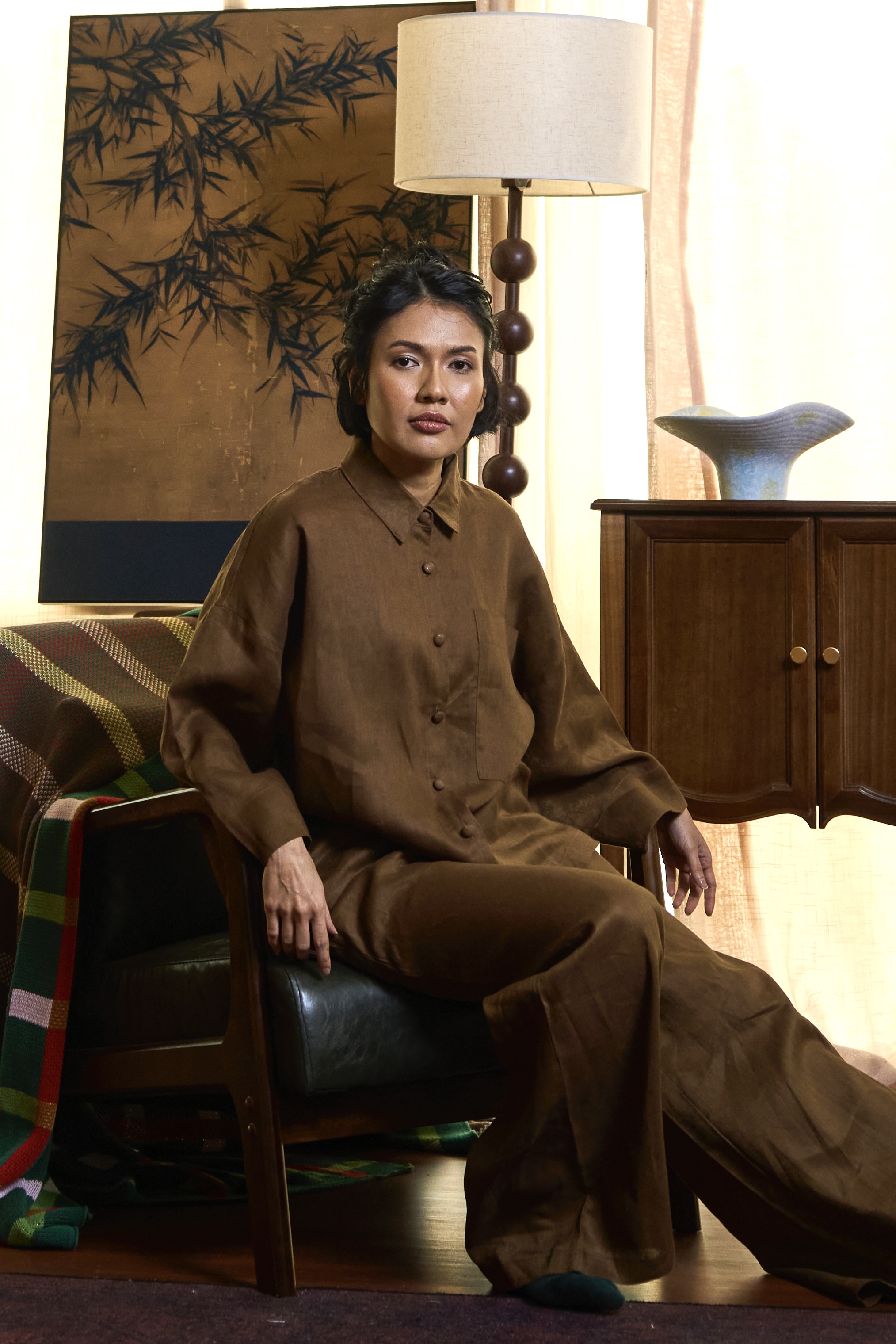 TEJA - Linen Boxy Shirt - Image 17